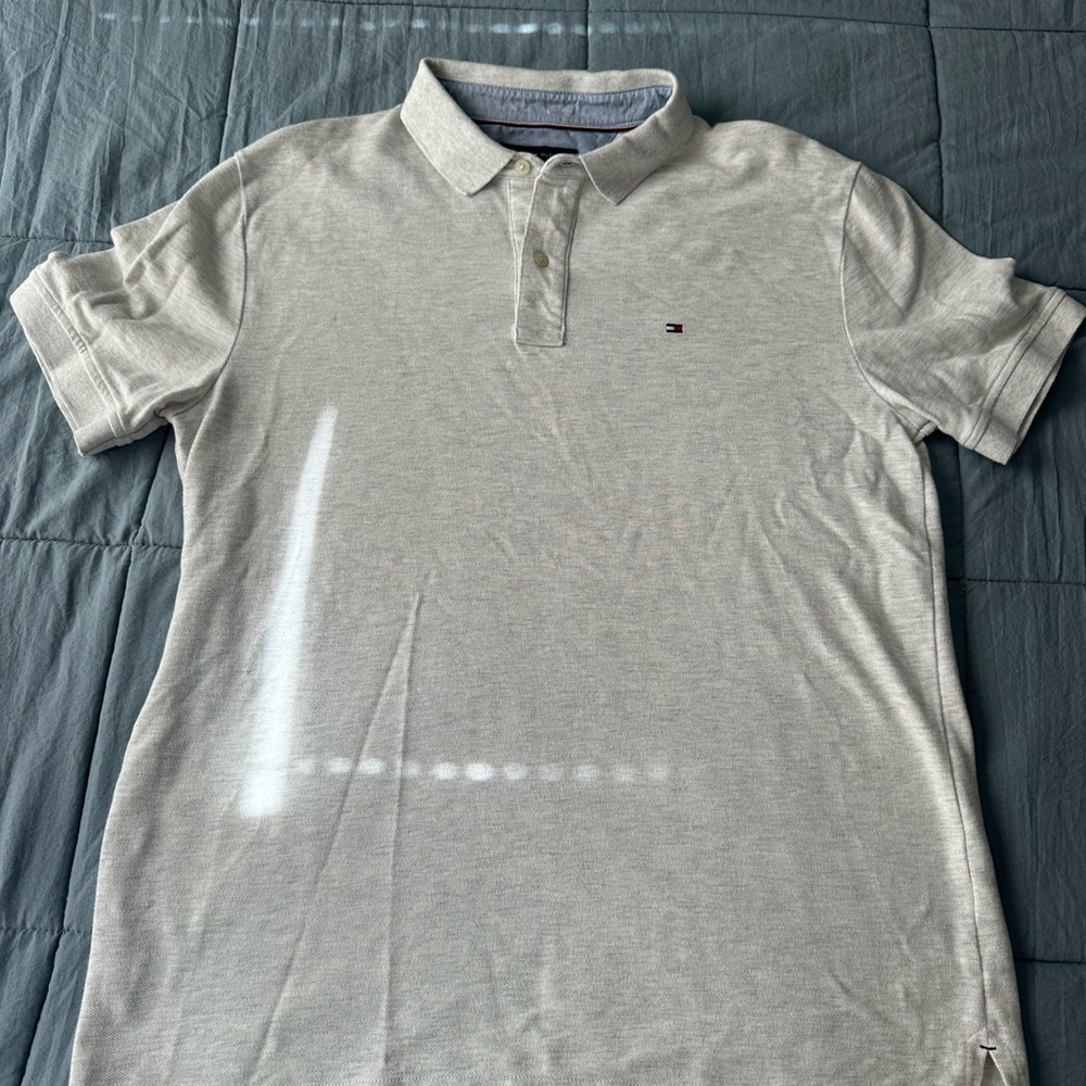 Tommy Hilfiger Gray Classic Polo Shirt